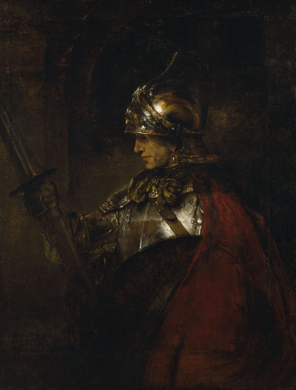 Alexander — Man in Armour, by Rembrandt