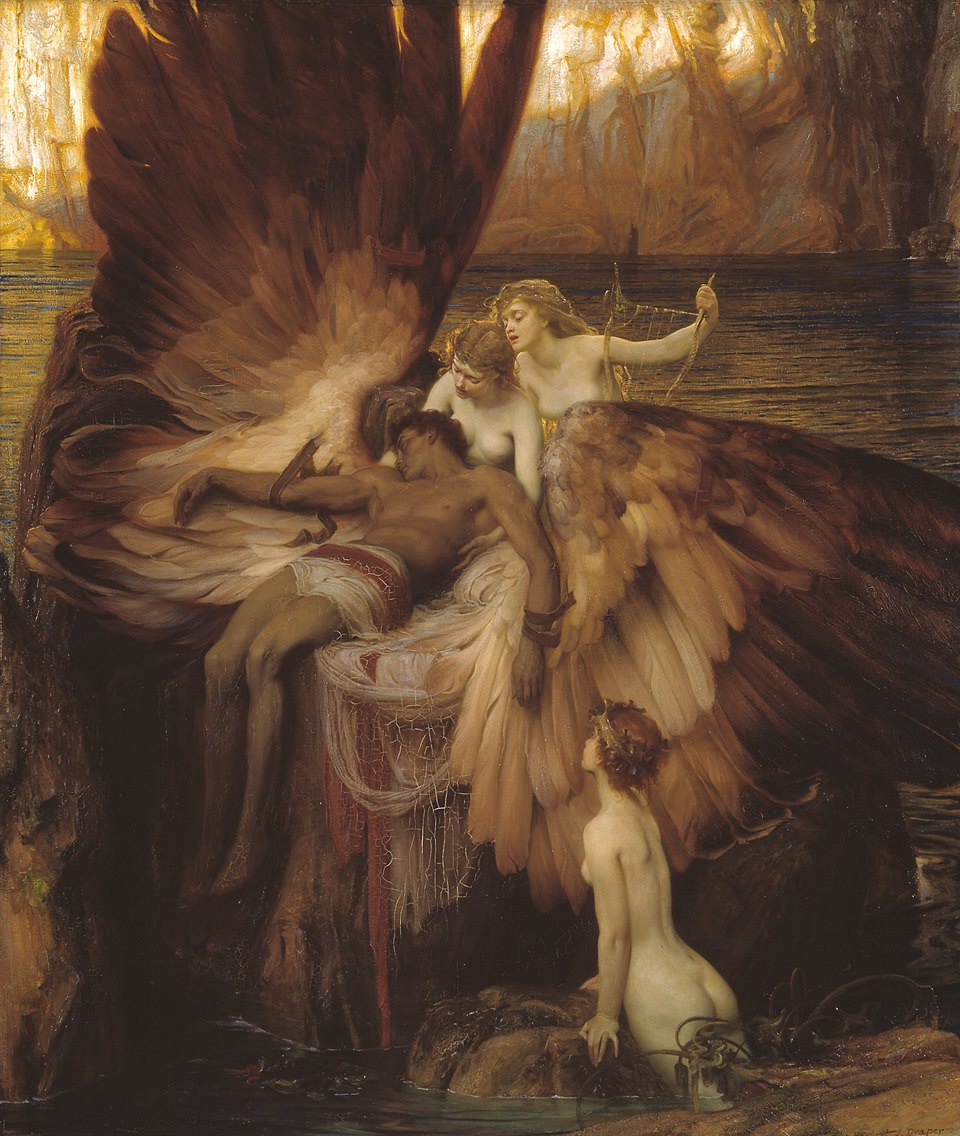 Icarus — The Lament for Icarus, by Herbert Draper